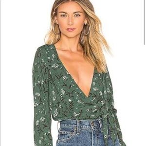 Capulet Daria green bodysuit medium